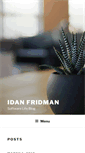 Mobile Screenshot of idanfridman.com